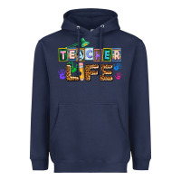 Navy teacher life Heavyweight Hoodie - AdoDesignShop