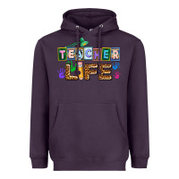 Plum teacher life Heavyweight Hoodie - AdoDesignShop