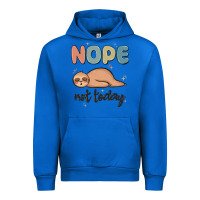 Cobalt nope not today Urban Hoodie - MaliasSmallBusiness