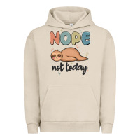 Pigment French Oak nope not today Urban Hoodie - MaliasSmallBusiness