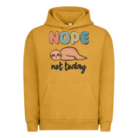Pigment Peanut Butter nope not today Urban Hoodie - MaliasSmallBusiness