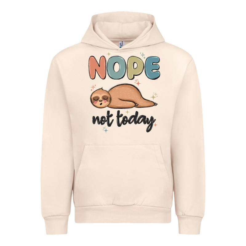 Nope Not Today Urban Hoodie by MaliasSmallBusiness | Teevron