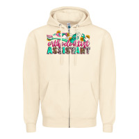 Sandshell orthodontist assistant Zipper Hoodie - Zillion Design Studio
