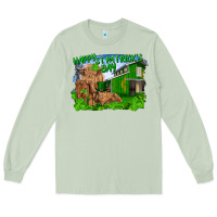 Matcha Happy st. patrick's day cattle and calfs Long Sleeve Tee - RanaPortraitStore