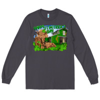 Smoke Happy st. patrick's day cattle and calfs Long Sleeve Tee - RanaPortraitStore