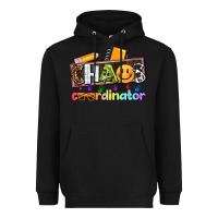 Black teacher chaos coordinator Heavyweight Hoodie - AdoDesignShop