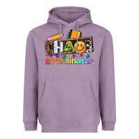 Lavender teacher chaos coordinator Heavyweight Hoodie - AdoDesignShop