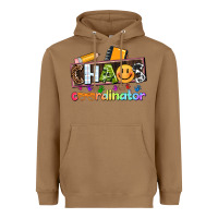 Toasted Coconut teacher chaos coordinator Heavyweight Hoodie - AdoDesignShop