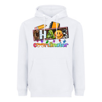 White teacher chaos coordinator Heavyweight Hoodie - AdoDesignShop