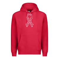 Cardinal breast cancer ribbon Premium Hoodie - MaliasSmallBusiness