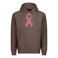 Breast Cancer Ribbon Premium Hoodie | Teevron