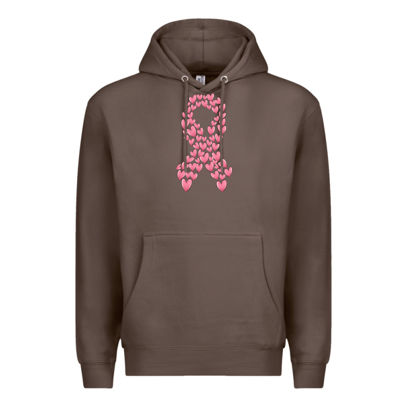 Breast Cancer Ribbon Premium Hoodie by MaliasSmallBusiness | Teevron