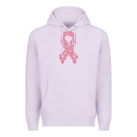 Lilac breast cancer ribbon Premium Hoodie - MaliasSmallBusiness