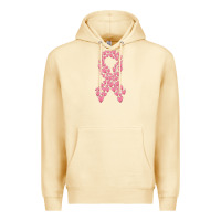 Pina Colada breast cancer ribbon Premium Hoodie - MaliasSmallBusiness