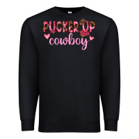 Black pucker up cowboy Premium Sweatshirt - JahusDesignShop