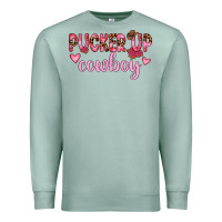 Seafoam pucker up cowboy Premium Sweatshirt - JahusDesignShop