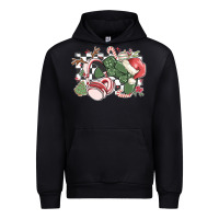 Black gamer christmas game controller Urban Hoodie - MaliasSmallBusiness