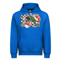 Cobalt gamer christmas game controller Urban Hoodie - MaliasSmallBusiness