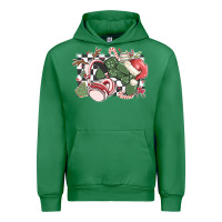Emerald gamer christmas game controller Urban Hoodie - MaliasSmallBusiness