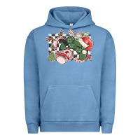 Pigment Pebble Blue gamer christmas game controller Urban Hoodie - MaliasSmallBusiness