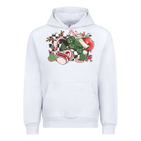 White gamer christmas game controller Urban Hoodie - MaliasSmallBusiness