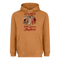 Meerkat Christmas life is better with a german shepherd Heavyweight Hoodie - JahusDesignShop