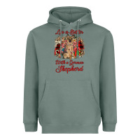Sage Christmas life is better with a german shepherd Heavyweight Hoodie - JahusDesignShop