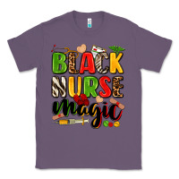 Lavender black nurse magic Classic Tee - Zillion Design Studio