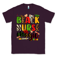 Plum black nurse magic Classic Tee - Zillion Design Studio