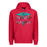 Cardinal floral nurse preview Premium Hoodie - AdoDesignShop