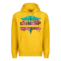 Lemon floral nurse preview Premium Hoodie - AdoDesignShop