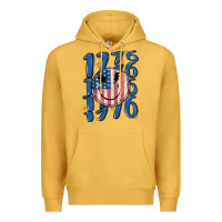Mustard 1776 Premium Hoodie - MaliasSmallBusiness