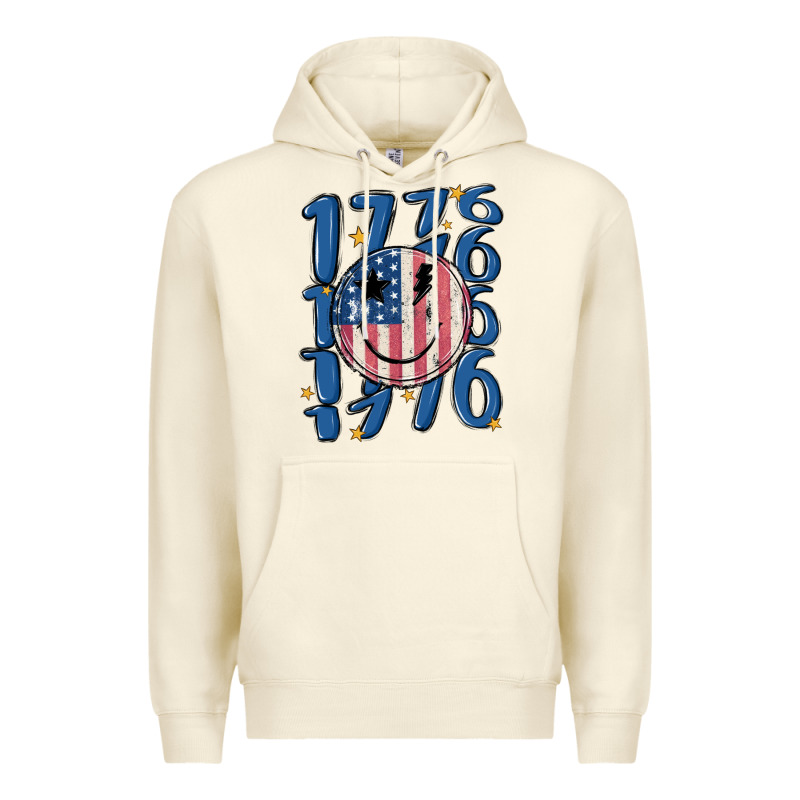 1776 Premium Hoodie by MaliasSmallBusiness | Teevron