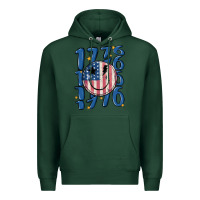 Sports Green 1776 Premium Hoodie - MaliasSmallBusiness