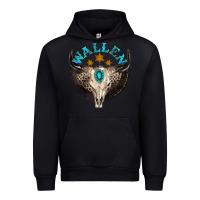 Black wallen with bull skull Urban Hoodie - NancyCooperArtShop