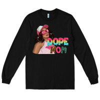 Black pink sunglasses afro black girl dope mom Long Sleeve Tee - texasbilliewilder