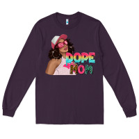 Plum pink sunglasses afro black girl dope mom Long Sleeve Tee - texasbilliewilder