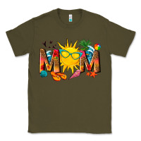 Army Green summer mom Classic Tee - texasbilliewilder