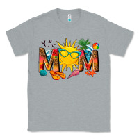 Heather Grey summer mom Classic Tee - texasbilliewilder