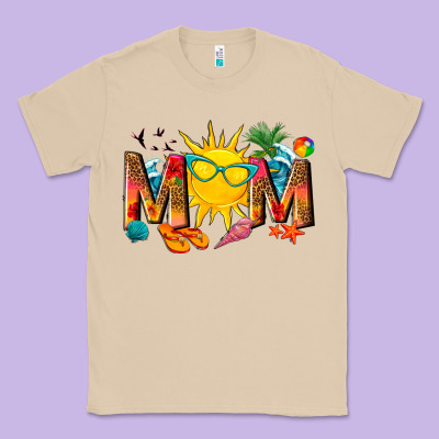 Summer Mom Classic Tee Designed By Texasbilliewilder
