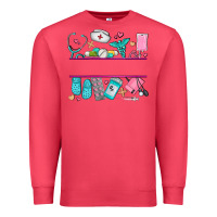 Cardinal nurse elements with costom name Premium Sweatshirt - AdoDesignShop