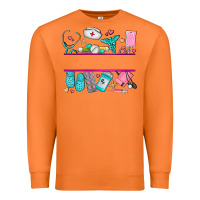 Carrot nurse elements with costom name Premium Sweatshirt - AdoDesignShop