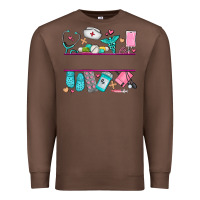 Chestnut nurse elements with costom name Premium Sweatshirt - AdoDesignShop