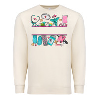 Sandshell nurse elements with costom name Premium Sweatshirt - AdoDesignShop