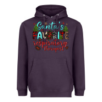 Plum santa s favorite respiratory therapist Heavyweight Hoodie - JahusDesignShop