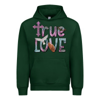 Foreset Green true love Urban Hoodie - NancyCooperArtShop