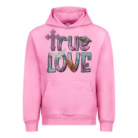 Fuchsia Pink true love Urban Hoodie - NancyCooperArtShop