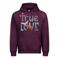 Mauve Wine true love Urban Hoodie - NancyCooperArtShop