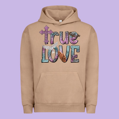 True Love Urban Hoodie Designed By Nancycooperartshop