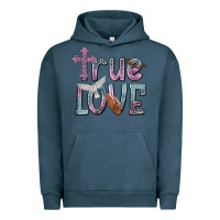 Pigment Midnight Navy true love Urban Hoodie - NancyCooperArtShop